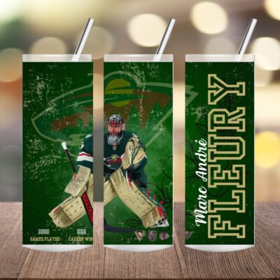 Marc-André Fleury MINESOTA WILD  Coffee Mug 20oz Perfect Gift For Hockey Fan 