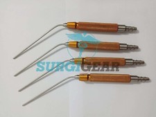 Basic Surgical Suction Tube Gold Handle Reusable Set