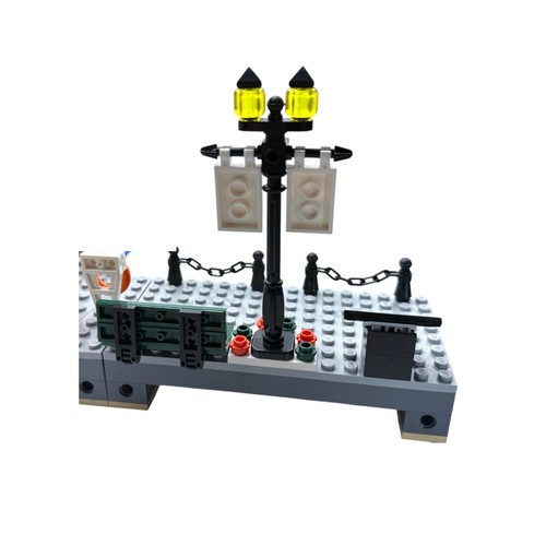 LEGO® City „Hafen mit Laden und Restaurant" aus Set 60422 mit Kai Laterne Bank - Picture 7 of 11