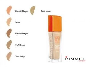 Rimmel Foundation Color Chart