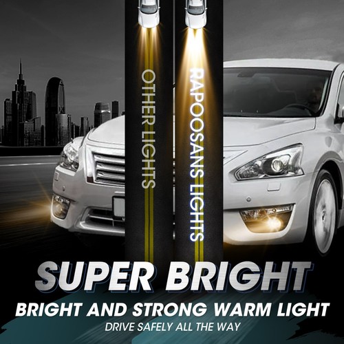 Luces antiniebla faros parachoques + kit de interruptor y cableado-L+R para Nissan Altima 2013-2015 - Imagen 8 de 8