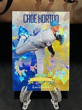 2024 Panini Crusade Cade Horton #96 Cracked Ice Blue Crusade Chicago Cubs