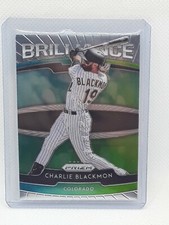 Charlie Blackmon 2020 Panini Prizm Baseball - Brilliance - Colorado Rockies