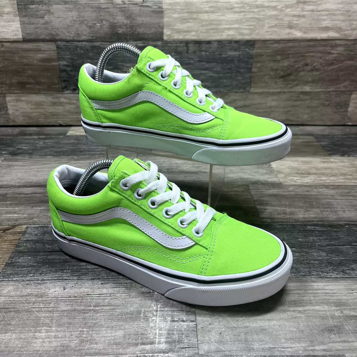 Mens green vans shop shoes