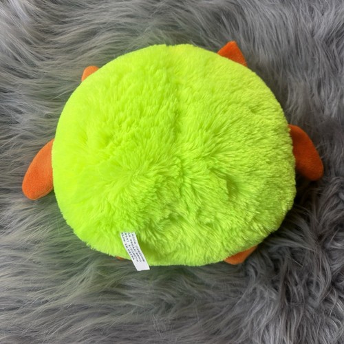 Plush Green Owl Circus Circus SILKY SOFT 6” Souvenir Stuffy Stuffed Animal Neon - Picture 4 of 6