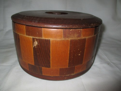 SAN FRANCISCO CALIFORNIA REDWOOD FOREST WOOD PANTRY STORAGE KITCHEN HOME ART BOX - Picture 4 of 12