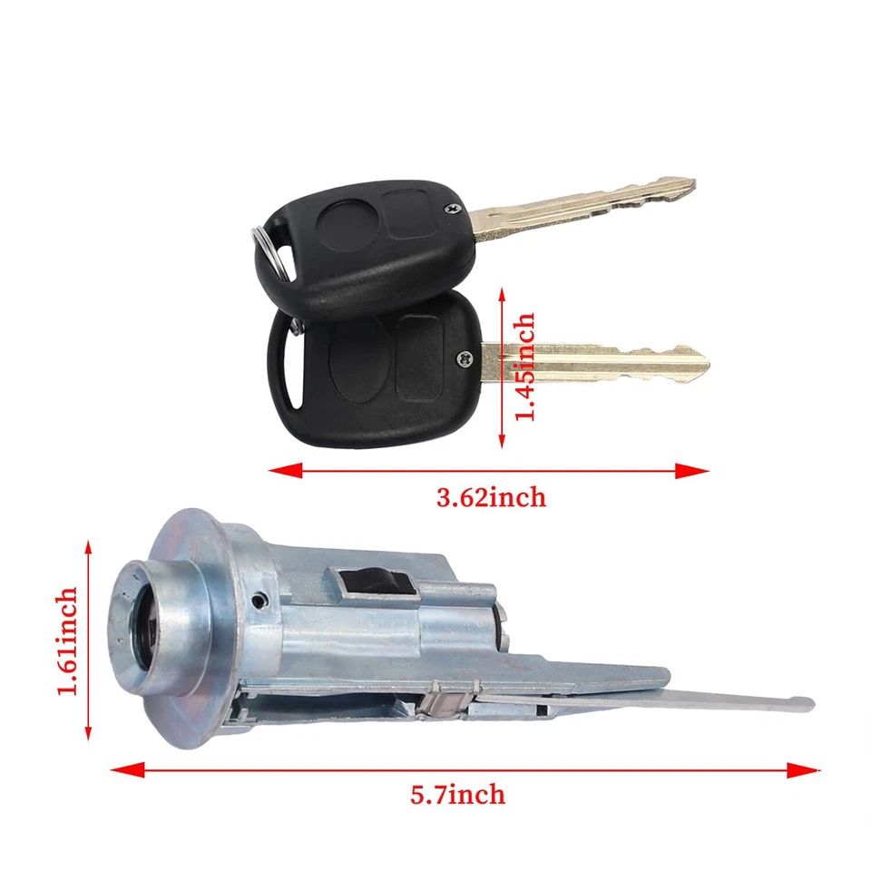 Interruptor de cilindro de bloqueo de encendido apto para Toyota Land Cruiser 2003-2007 8970333070 Foto 3 de 4