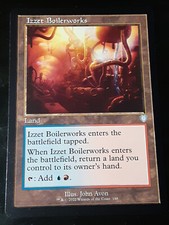 Izzet Boilerworks , Commander Brothers War , Near Mint , MTG , FREE SHIPPING