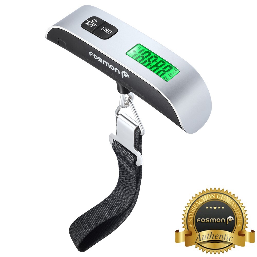 Digital Hanging Weight Scale Fosmon Digital Luggage Scale Portable digital-hanging-weight-scale-fosmon-digital-luggage-scale-portable