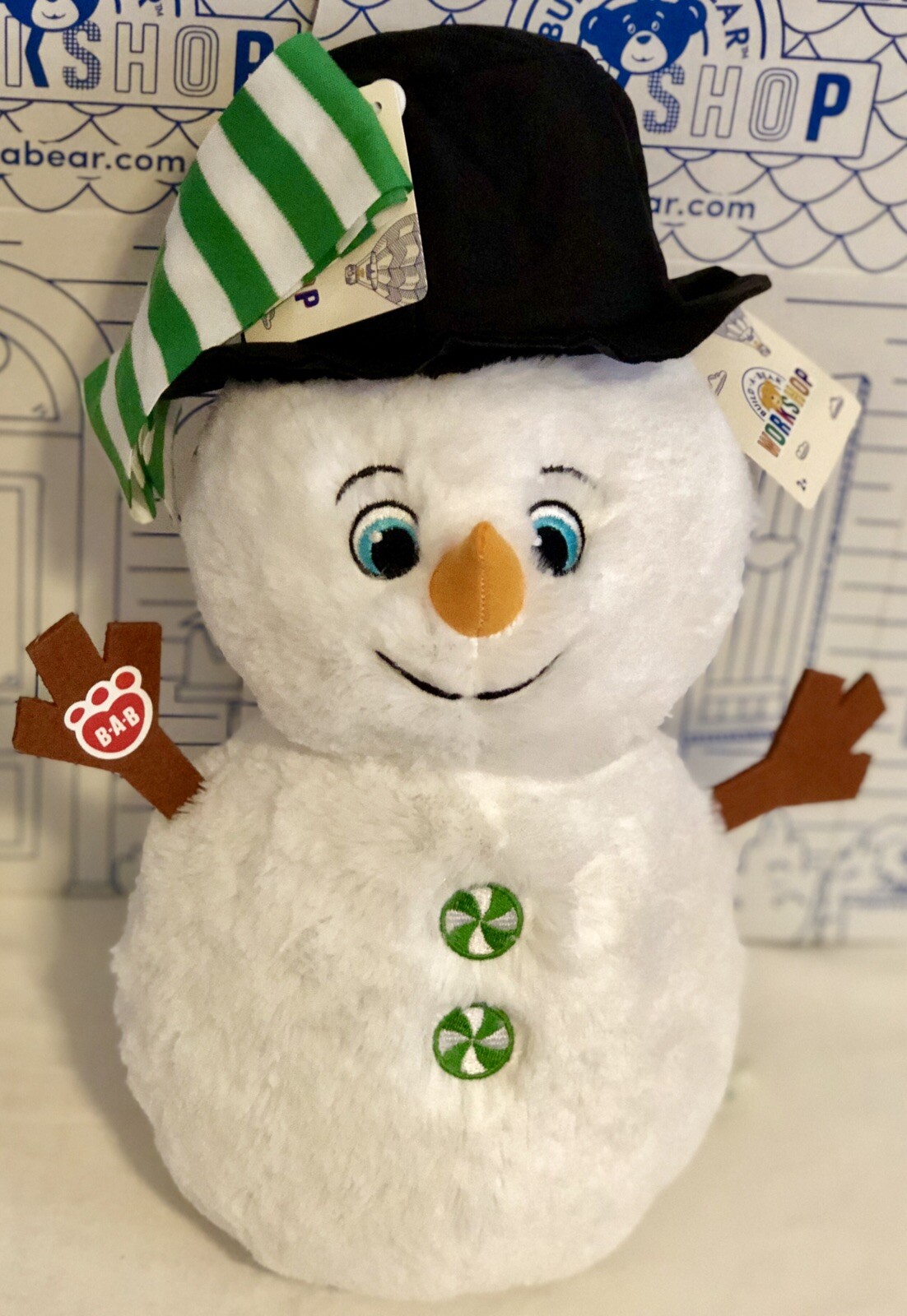 cute snowman plush