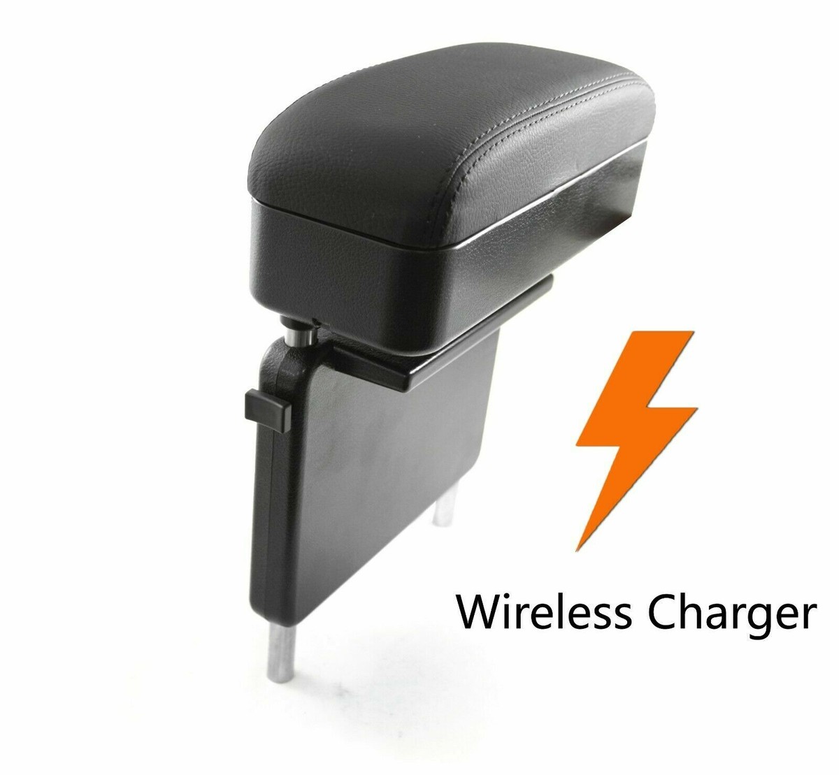 Armrest Pad Console With USB Charge Storage For Mini Cooper