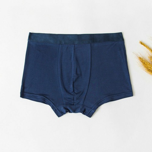 Intime da uomo lavorate a maglia pura seta 100% boxer pantaloncini morbidi biancheria intima elastica nuove - Foto 14 di 15
