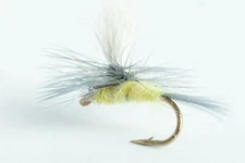 Sulphur Parachute Dry Fly, 6-Pack