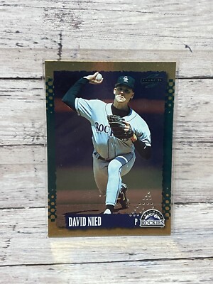 1995 Score Gold Rush Punched Redeemed #139 David Neid