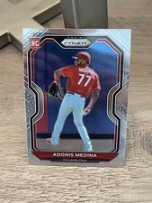 2021 Prizm Base Tier I #56 Adonis Medina - Philadelphia Phillies RC
