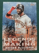 2018 Topps Legends in the Making Blue Andrew McCutchen #LITM-20 NM Free Shipping
