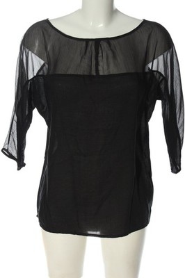 CAMPUS Schlupf-Bluse Damen Bluse Gr. DE 34 schwarz Casual-Look