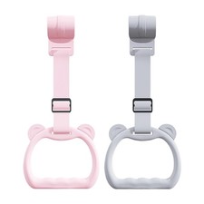 1 Pair Baby Pull up Rings for Playpen, Plastic Standing Training Rings