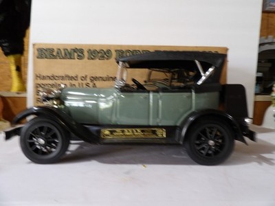 Jim Beam 1929 Ford Model A Phaeton Empty Decanter & Box