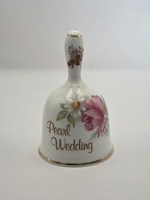 Polly-Anna Fine Bone China Pearl Wedding Bell (No Clapper)