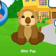 Webkinz Otter Pup Virtual PET Adoption Code Only Messaged Webkinz Otter Pup Code
