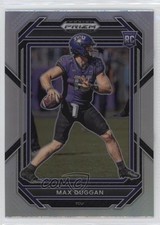 2023 Panini Prizm Draft Picks Silver Prizm Max Duggan #107 0jm6
