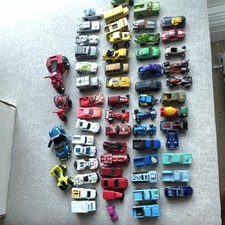 Vintage Hot Wheels Matchbox Diecast Car Truck Lot Mixed Years 70 Vehicles