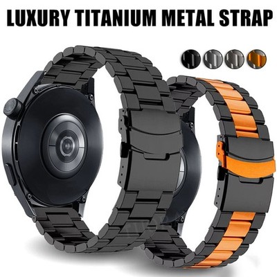 Titan Metall Armband Für Fossil Gen 6 5 5E 44mm/Gen 5 LTE 45mm/Q Gazer/Wander DE