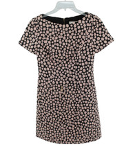 kate spade New York Jacquard Petal Print Mini Dress Pink Black Size 2 (Flaw)