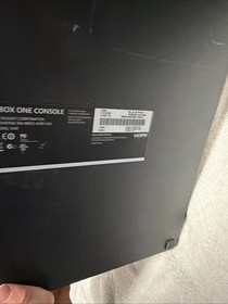 Microsoft Xbox One Black 500GB Console Only with Power Cord Tested