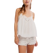 intimately fp Women Woven Lace Cami