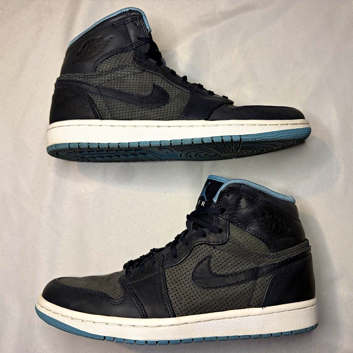 Jordan 1 Retro Hi Premier Cerulean | eBay