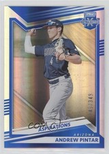 2022 Panini Elite Extra Edition Aspirations Blue 143/349 Andrew Pintar #138 1xd