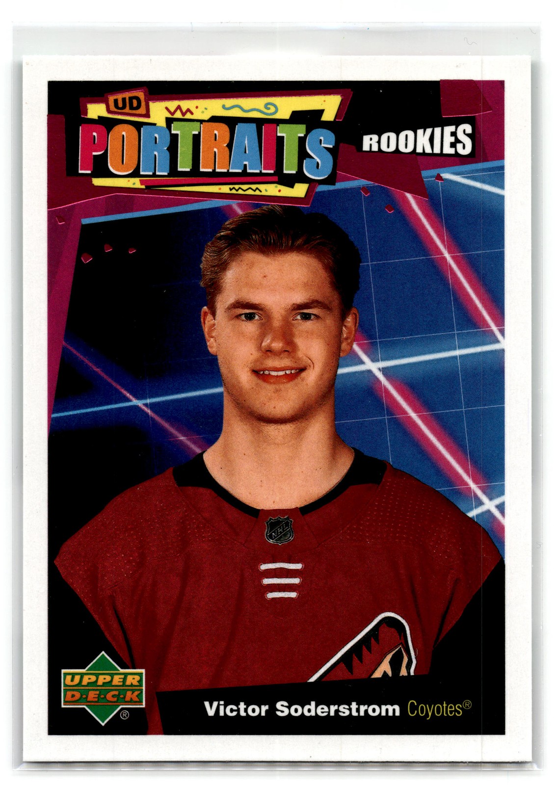 2020-21 Upper Deck #P-60 Victor Soderstrom UD Portraits