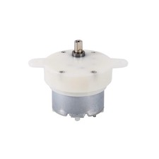 Kleinmotor 12V Gleichstrom Elektromotor mit Getriebe 3 U/min 4mm Welle
