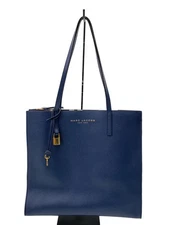 MARC JACOBS Tote Bag Leather NVY