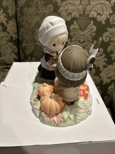 Precious Moments 241027 First Thanksgiving Limited Edition Figurine 14 of 3000 - Picture 6 of 8