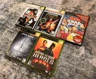 Microsoft original XBox Game Lot -Star Wars/Soul Calibur/Justice League/Simpsons