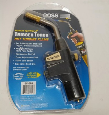 #ad Goss GP 600 Soldering and Brazing Trigger Torch $128.95
