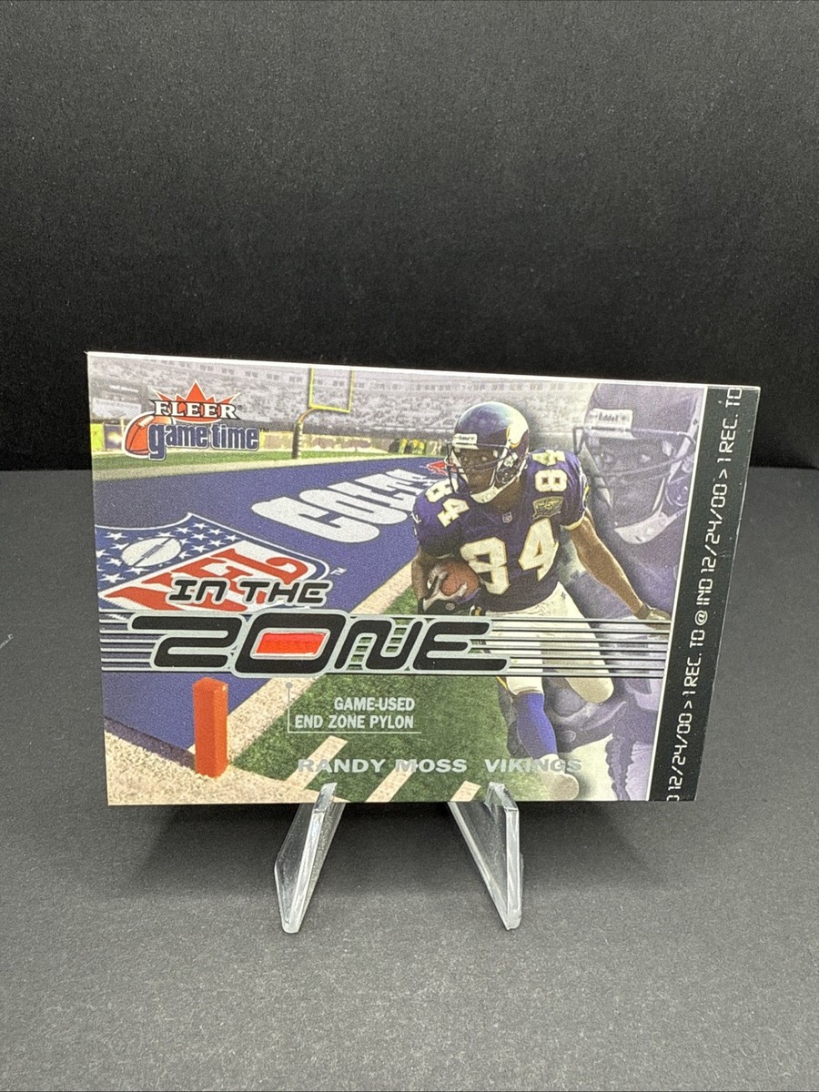 2001 Fleer Game Time - In the Zone Randy Moss (MEM) for sale
