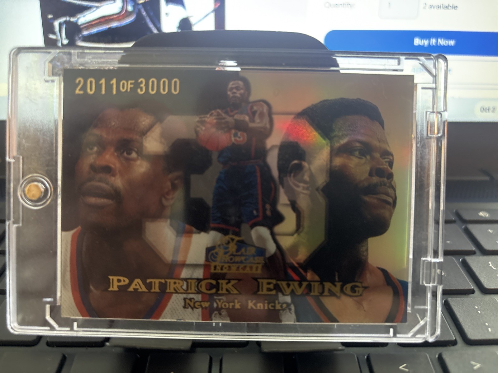 1998-99 Flair Showcase - Patrick Ewing #41 Row 1 /3000