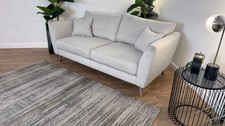 Sofology Mayfair Fabric 3 Seater in Mist/Pearl Mix