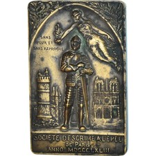 France, Médaille, Société d'Escrime à l'Epée de Paris, Sport