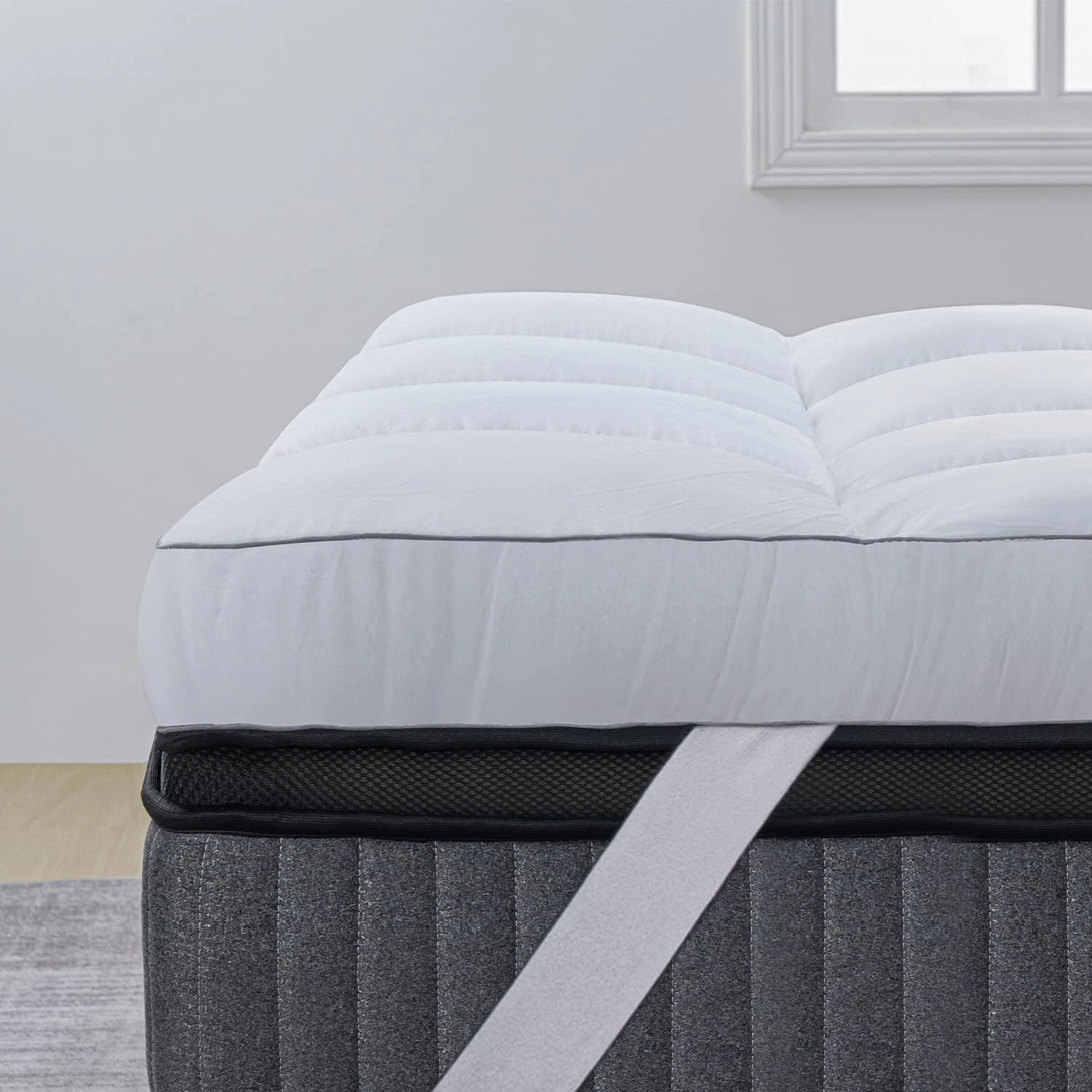 Queen Mattress Topper Soft Pillow Top