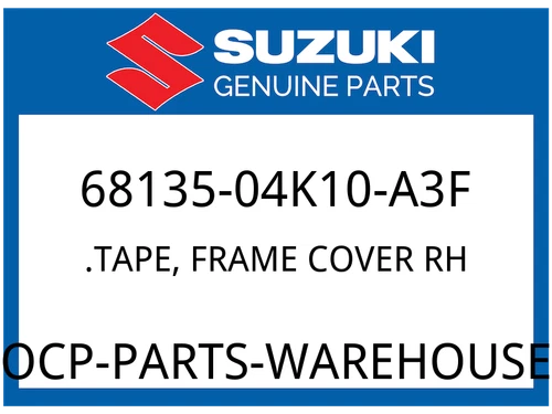.TAPE, FRAME COVER RH