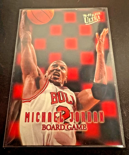 1996-97 Fleer Ultra - Board Game Michael Jordan #7 (Rare Jordan Card)
