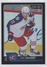 2016-17 O-Pee-Chee Black Rainbow Foil 88/100 Matt Calvert #376 0y2f
