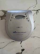 Vintage Sony CD Player Walkman Jog Proof D-EJ725 Silver - Tested Vintage