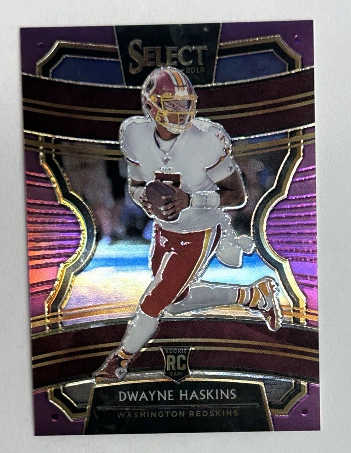 2019 Panini Select Purple Dwayne Haskins Rookie RC 46/75 #73