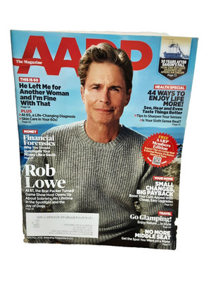 AARP Magazine 2025 Rob Lowe - 44 Ways To Enjoy Life More